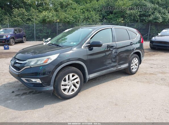 2HKRM4H52GH672240 2016 HONDA CR-V Black Առջևի ձախ երեք քառորդ տեսարան