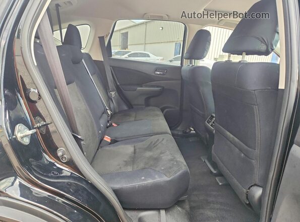 2HKRM4H52GH726880 2016 HONDA CR-V Black Widok wnętrza z tyłu