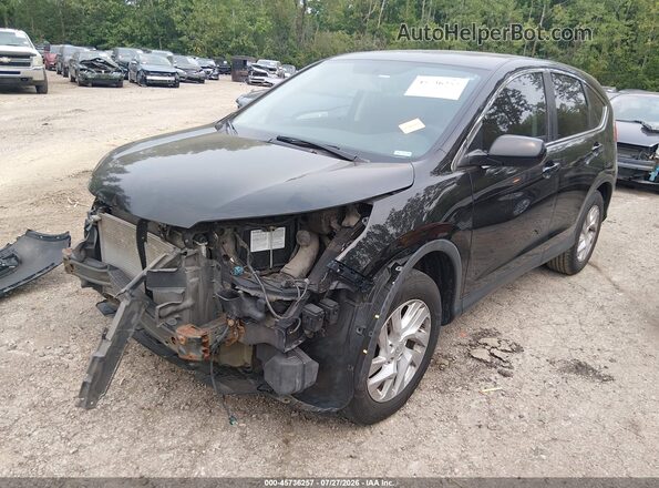 2HKRM4H53GH657018 2016 HONDA CR-V Black Առջևի ձախ երեք քառորդ տեսարան