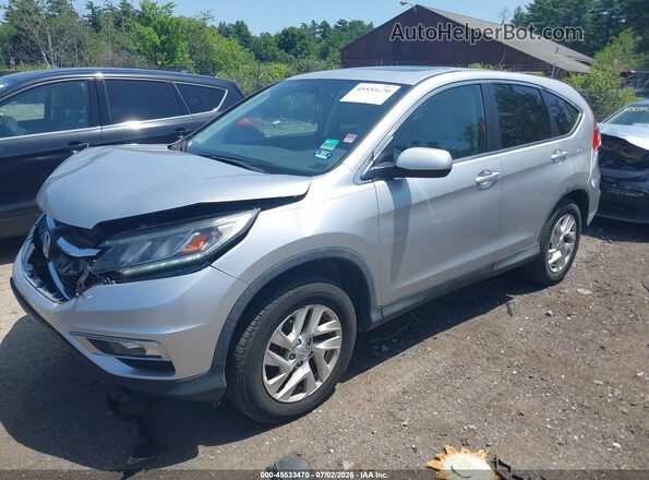 2HKRM4H53GH719792 2016 HONDA CR-V Silver წინა მარცხენა ხედი სამი მეოთხედიდან