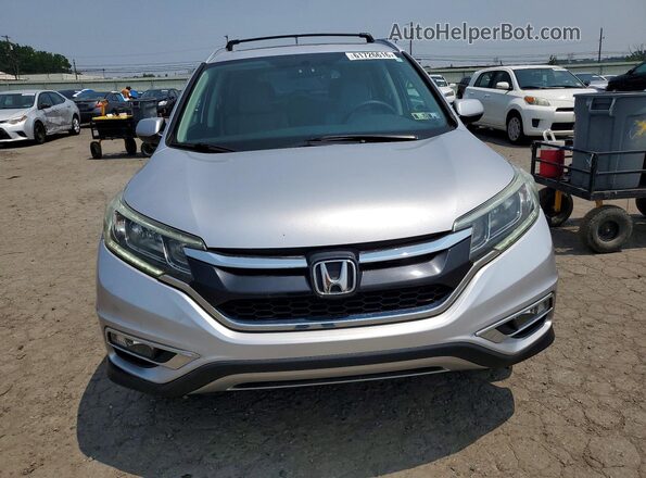 2HKRM4H55GH656162 2016 HONDA CR-V Silver Vista frontal
