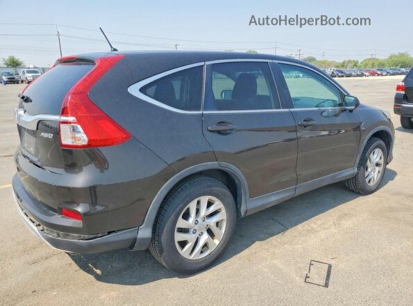 2HKRM4H56GH674847 2016 HONDA CR-V Black უკანა მარჯვენა