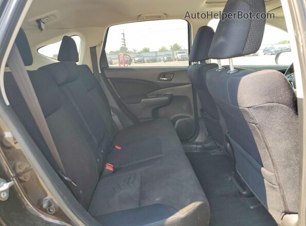 2HKRM4H56GH674847 2016 HONDA CR-V Black უკანა სალონის ხედი