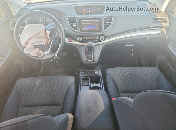 2HKRM4H57GH128624 2016 HONDA CR-V Gray Dashboard view