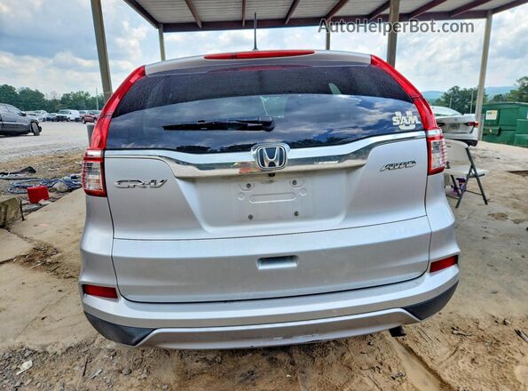 2HKRM4H58GH615489 2016 HONDA CR-V Silver Widok z tyłu
