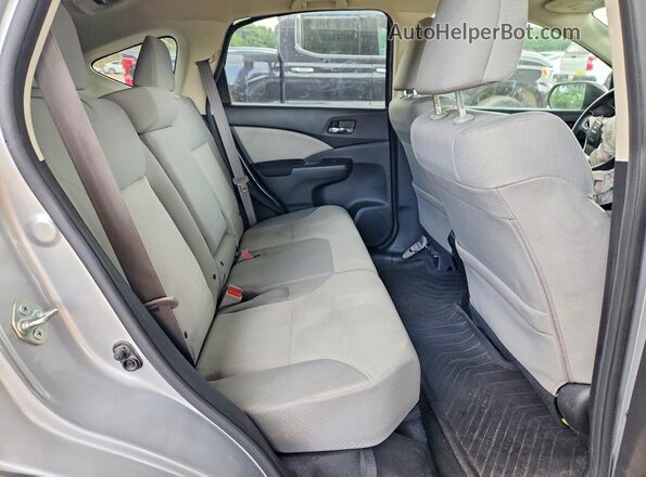 2HKRM4H58GH615489 2016 HONDA CR-V Silver Widok wnętrza z tyłu