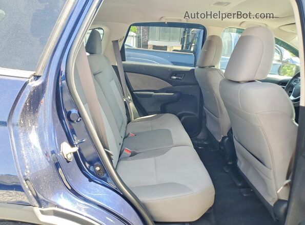 2HKRM4H59GH606199 2016 HONDA CR-V Blue Вид задньої частини салону