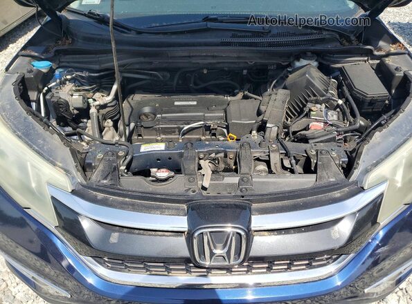 2HKRM4H59GH606199 2016 HONDA CR-V Blue Вид підкапотного простору
