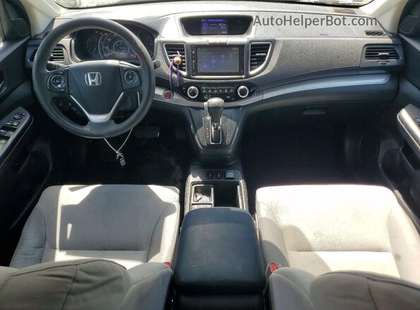 2HKRM4H59GH606199 2016 HONDA CR-V Blue Вид панелі приладів