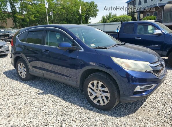 2HKRM4H59GH606199 2016 HONDA CR-V Blue Передня права чверть