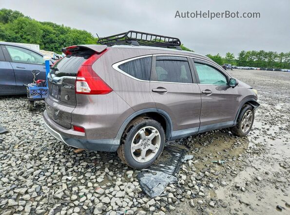 2HKRM4H59GH607935 2016 HONDA CR-V Tan Rear right