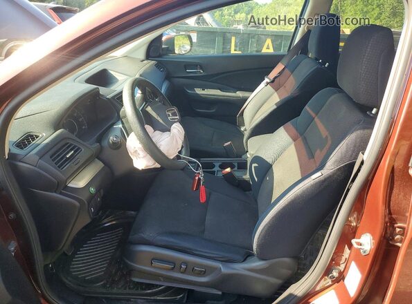 2HKRM4H59GH624380 2016 HONDA CR-V Maroon Widok wnętrza z przodu