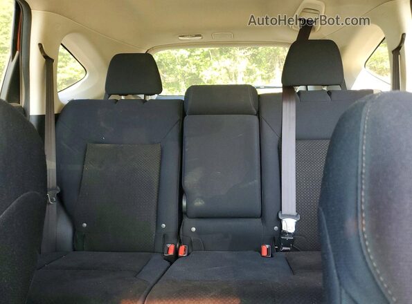 2HKRM4H59GH624380 2016 HONDA CR-V Maroon Widok tylnych siedzeń