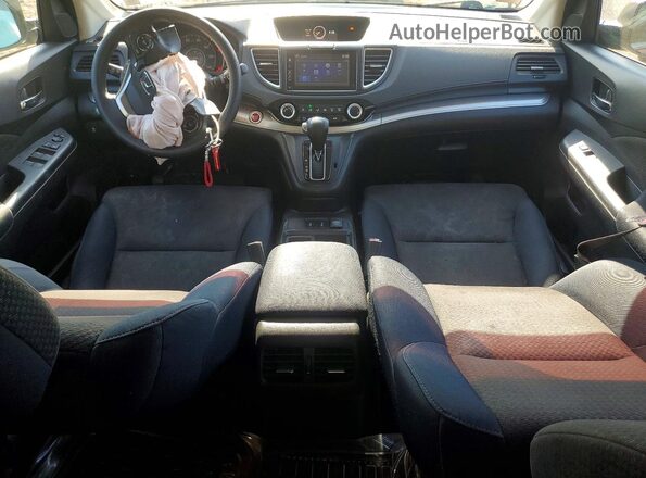 2HKRM4H59GH624380 2016 HONDA CR-V Maroon Widok deski rozdzielczej
