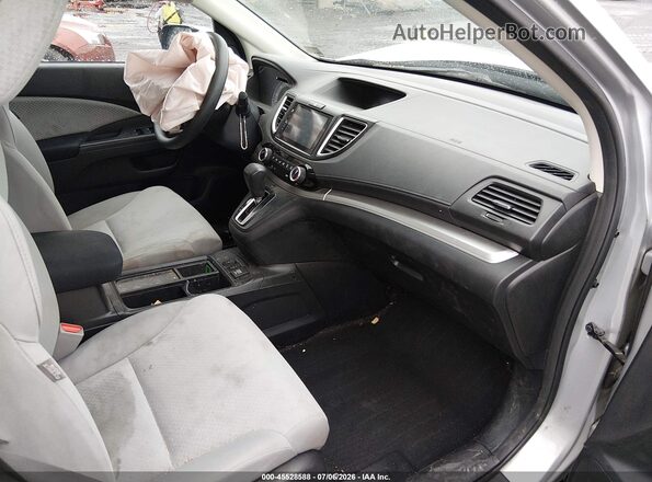 2HKRM4H59GH643463 2016 HONDA CR-V Silver Вид салону спереду