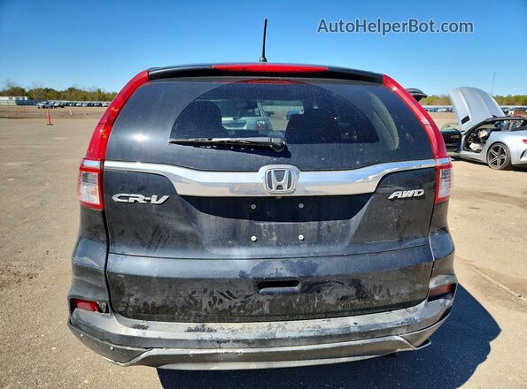 2HKRM4H59GH718095 2016 HONDA CR-V Black უკანა ხედი