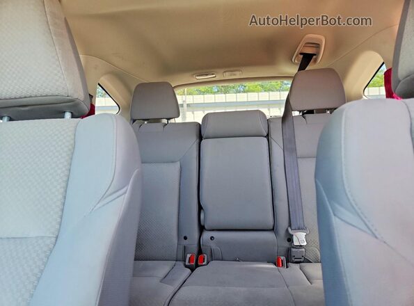 2HKRM4H5XGH652043 2016 HONDA CR-V Red Widok tylnych siedzeń