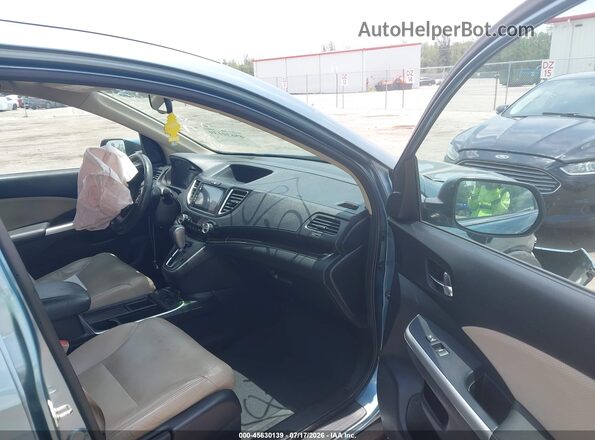 2HKRM4H70GH654627 2016 HONDA CR-V Teal წინა სალონის ხედი
