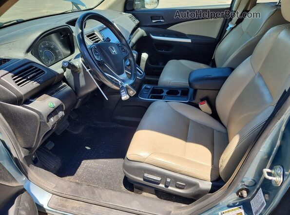 2HKRM4H70GH681732 2016 HONDA CR-V Blue Vista interior delantera