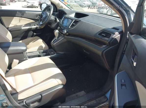 2HKRM4H70GH681777 2016 HONDA CR-V Blue Front interior view