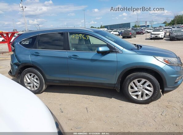 2HKRM4H70GH681777 2016 HONDA CR-V Blue Rear interior view