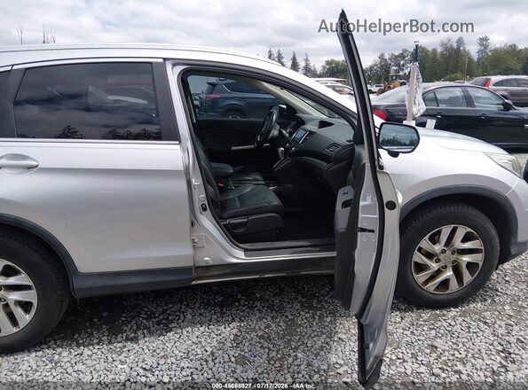 2HKRM4H71GH618283 2016 HONDA CR-V Серебряный Вид салона спереди