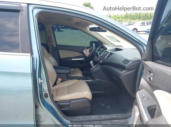2HKRM4H71GH697552 2016 HONDA CR-V Light Blue Вид салону спереду
