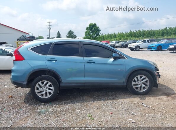 2HKRM4H71GH697552 2016 HONDA CR-V Light Blue Вид задньої частини салону