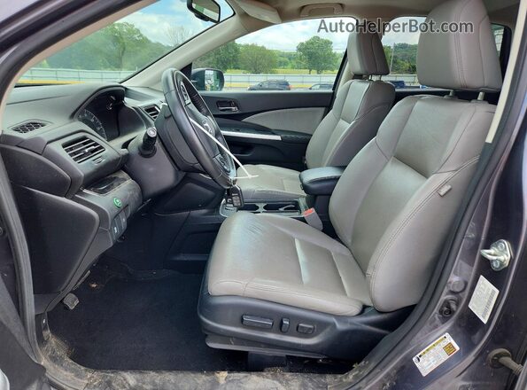 2HKRM4H72GH653284 2016 HONDA CR-V Charcoal Սալոնի դիմացի տեսք