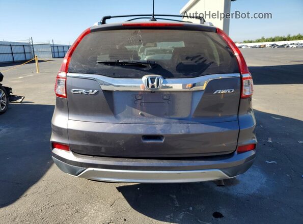 2HKRM4H73GH648711 2016 HONDA CR-V Charcoal Rear view