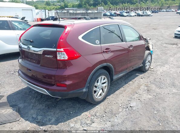 2HKRM4H75GH630713 2016 HONDA CR-V Бордовый Задняя правая четверть