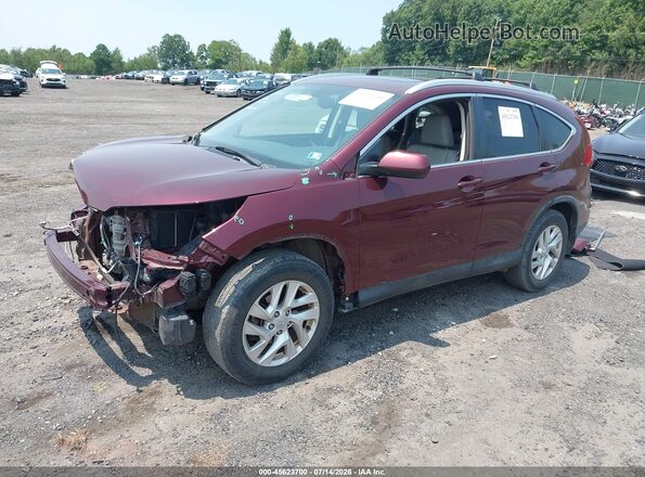 2HKRM4H75GH630713 2016 HONDA CR-V Бордовый Передняя левая четверть