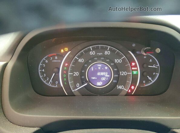 2HKRM4H77GH666645 2016 HONDA CR-V Silver ხელსაწყოთა პანელის ხედი