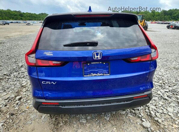 2HKRS3H25RH304837 2024 HONDA CR-V Blue უკანა ხედი