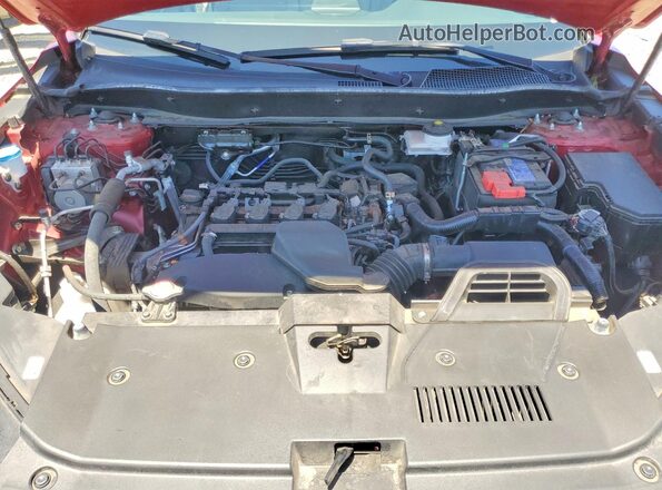 2HKRS3H26PH308084 2023 HONDA CR-V Red ძრავის განყოფილების ხედი