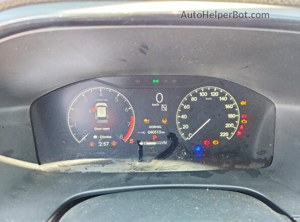 2HKRS3H2XPH001114 2023 HONDA CR-V Silver Սարքավորումների վահանակի տեսք