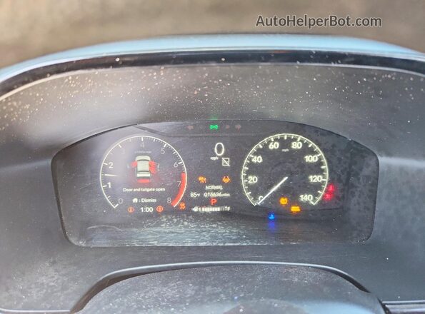 2HKRS3H42SH332604 2025 HONDA CR-V Белый Вид щитка приборов