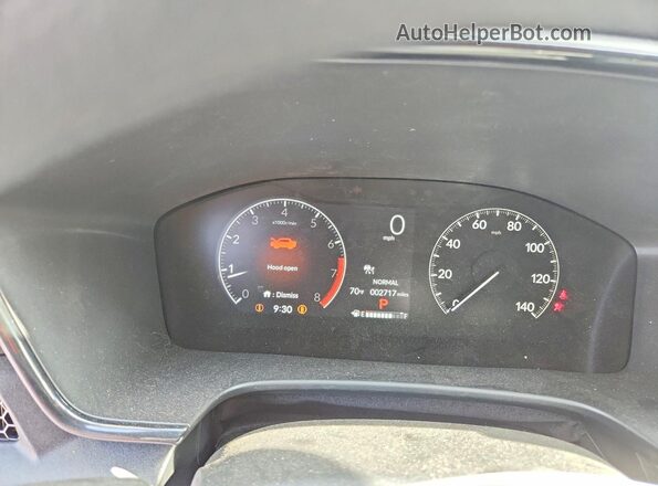 2HKRS3H43TH320706 2026 HONDA CR-V Gray Սարքավորումների վահանակի տեսք