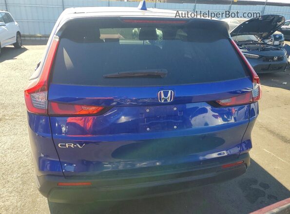 2HKRS3H46RH310180 2024 HONDA CR-V Blue Rear view