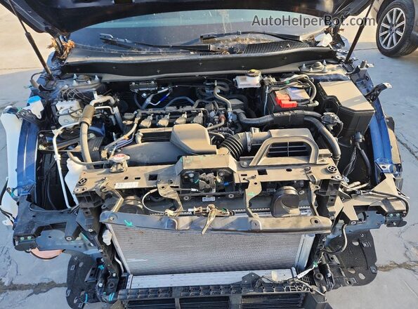 2HKRS3H48SH321994 2025 HONDA CR-V Blue Vista del compartimento del motor
