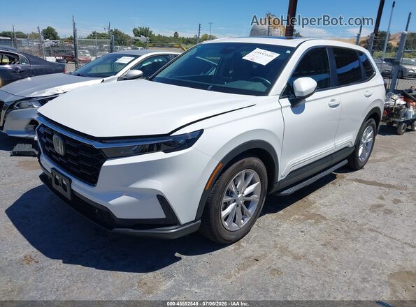 2HKRS3H70SH305833 2025 HONDA CR-V White წინა მარცხენა ხედი სამი მეოთხედიდან