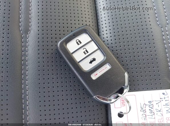 2HKRS3H70SH305833 2025 HONDA CR-V White წინა პანელის ხედი
