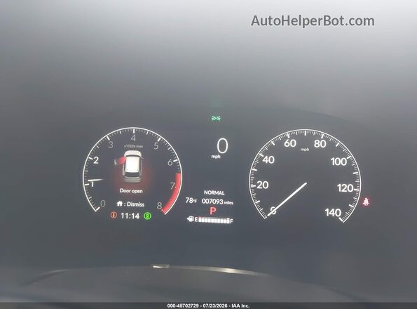 2HKRS3H72SH326196 2025 HONDA CR-V Gray Հետևի նստատեղերի տեսք
