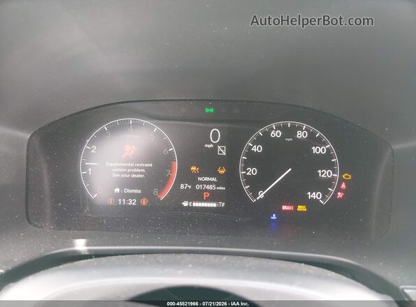 2HKRS3H74SH324420 2025 HONDA CR-V White Widok tylnych siedzeń