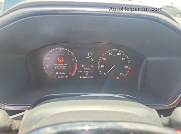 2HKRS3H74SH337975 2025 HONDA CR-V Black Սարքավորումների վահանակի տեսք