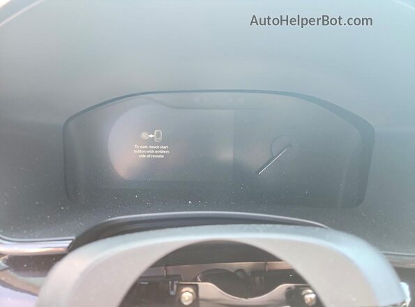 2HKRS3H75RH307216 2024 HONDA CR-V White Вид щитка приладів