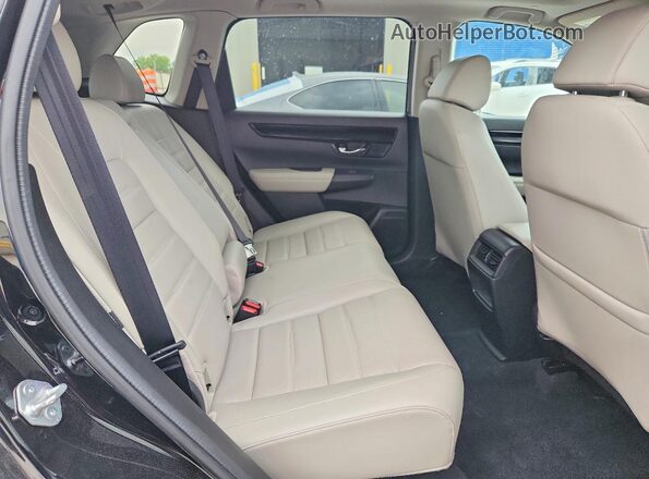 2HKRS3H78PH304503 2023 HONDA CR-V Black Widok wnętrza z tyłu