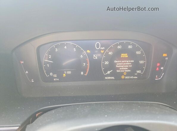 2HKRS3H79TH324091 2026 HONDA CR-V Black Instrument cluster view