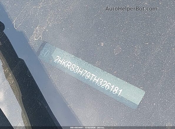 2HKRS3H79TH326181 2026 HONDA CR-V White Вид щитка приладів