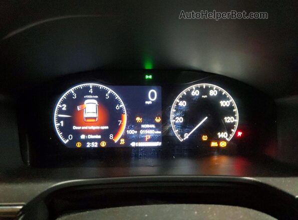 2HKRS4H21TH423224 2026 HONDA CR-V Red Vista del cuadro de instrumentos